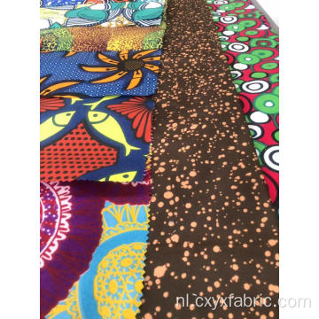 Waxprint van polyester Afrika